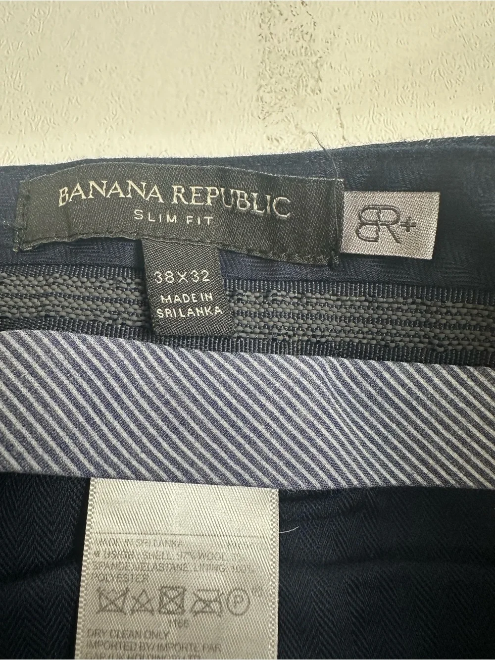 Banana Republic men’s size 38 slim fit‎ wool blend trousers